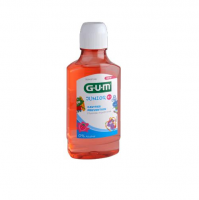 SUNSTAR GUM Junior Monster Płyn do płukania jamy ustnej od 6 roku życia 300ml (3022)