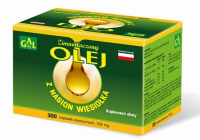 OLEJ Z NASION WIESIOŁKA ZIMNOTŁOCZONY 700 mg 300 kapsułek GAL