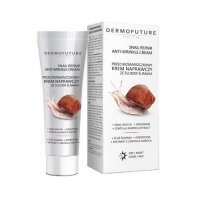 DERMOFUTURE Precision Przeciwzmarszczkowy Krem naprawczy ze śluzem ślimaka 30 ml