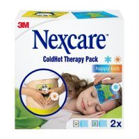 NEXCARE COLDHOT HAPPY KIDS okłady żelowe 11 cm x 12 cm 2 sztuki