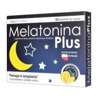 MELATONINA PLUS 30 tabletek do ssania AVET PHARMA