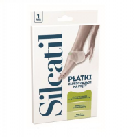SILCATIL Płatki złuszczające na pięty 1 para