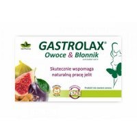 GASTROLAX Owoce i Błonnik kostka 6 sztuk