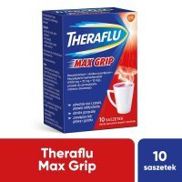 THERAFLU MAX GRIP proszek 10 saszetek