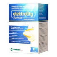 ELEKTROLITY SYNTEZA proszek o smaku cytrynowym 10 saszetek