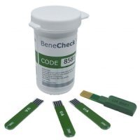 BENECHECK Paski testowe do pomiaru stężenia kwasu moczowego 25 sztuk