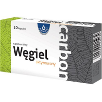 WĘGIEL AKTYWOWANY CARBON 20 kapsułek OLEOFARM