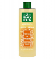 BIAŁY JELEŃ OWOC I ZIOŁO szampon do włosów DZIEWANNA & ROKITNIK 400 ml