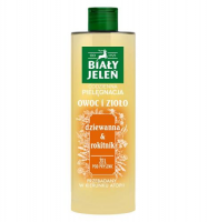 BIAŁY JELEŃ OWOC I ZIOŁO żel pod prysznic oczyszczający DZIEWANNA & ROKITNIK 400 ml