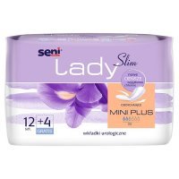 SENI LADY SlLIM MINI PLUS  wkładki 12+4 gratis