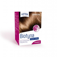 BIOTYNA PIĘKNE WŁOSY 60 tabletek VITTER BLUE