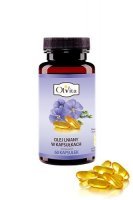 OLVITA Olej lniany w kapsułkach, 60 kaps.
