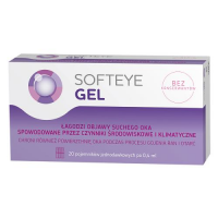 SOFTEYE GEL żel do oczu 20 pojemników po 0,4 ml