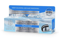 NATURA SIBERICA POLAR NIGHT czarna Pasta do zębów noc polarna 100 g