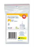 PIC SOLUTION INSUPEN Igły do penów insulinowych 30G 0,30 x 8 mm 10 sztuk