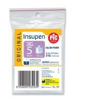 PIC SOLUTION INSUPEN Igły do penów insulinowych 31G 0,25 x 5 mm 10 sztuk