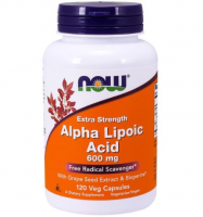NOW FOODS Alpha lipoic acid 600mg 120 kapsułek