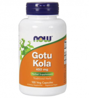 NOW FOODS Gotu kola 450 mg 100 kapsułek