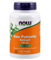 NOW FOODS Saw palmetto extract (Palma Sabałowa) 240 kapsułek