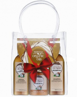 GLYSKINCARE COCONUT OIL ZESTAW DO WŁOSÓW szampon kokosowy 250 ml + odżywka 250 ml + maska 300 ml