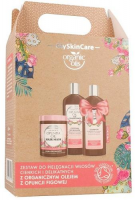 GLYSKINCARE OPUNTIA OIL ZESTAW DO WŁOSÓW szampon opuncja 250 ml + odżywka 250 ml + maska 300 ml