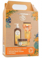 GLYSKINCARE SEABERRY OIL ZESTAW DO CIAŁA balsam 250 ml + żel pod prysznic 250 ml + peeling 400 g