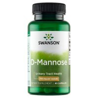 SWANSON D-Mannoza 700 mg 60 kapsułek