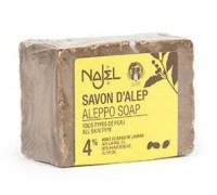NAJEL MYDŁO SYRYJSKIE Z ALEPPO 4% oleju laurowego 155 g