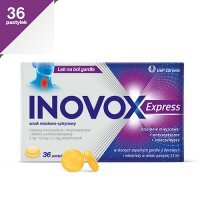 INOVOX EXPRESS 36 pastylek o smaku miodowo-cytrynowym