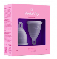 PERFECT CUP kubeczki menstruacyjne S+ M TRANSPARENTNY (124)