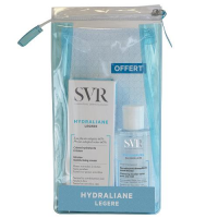 SVR HYDRALIANE LEGERE lekki krem intensywnie nawilżający 40 ml + SVR woda micelarna 75 ml