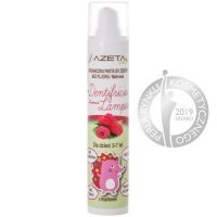 AZETA BIO PASTA do zębów bez fluoru z ksylitolem i aloesem dla dzieci 3-7 lat malinowa 50 ml