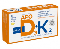 APO D3+K2  30 kapsułek