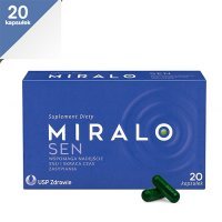 MIRALO SEN 20 kapsułek