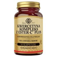 SOLGAR Kwercetyna Kompleks z Ester-C Plus, 50 kaps.