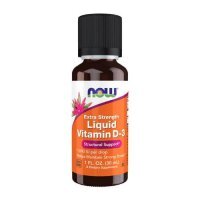 NOW FOODS Witamina D-3 1000 j.m. ekstra krople 30ml