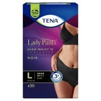 TENA LADY PANTS PLUS NOIR Majtki chłonne rozmiar L 30 sztuk