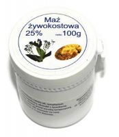 MAŹ ŻYWOKOSTOWA 25% maść 100 g