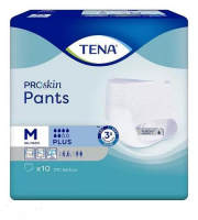 TENA PANTS PROSKIN PLUS Majtki chłonne rozmiar M 10 sztuk