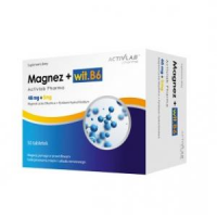 MAGNEZ + WIT. B6  50 kapsułek Activlab Pharma