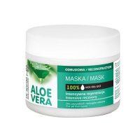DR SANTE ALOE VERA Maska do wszystkich rodzajów włosów aloesowa z keratyną 300ml