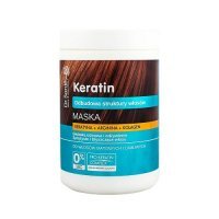 DR SANTE KERATIN maska do włosów z keratyną argininą kolagenem do włosów matowych i łamliwych 1000ml