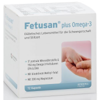 INTERCELL PHARMA Fetusan plus Omega-3 - Intercell 72 kapsułki