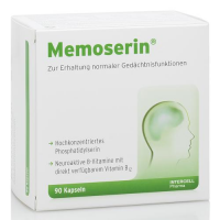 INTERCELL PHARMA Memoserin 90 kapsułek
