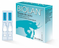 BIOLAN 0,15% krople do oczu 20 minimsów po 0,35 ml