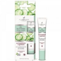 FLOSLEK Żel ze świetlikiem i OGÓRKIEM do powiek i pod oczy 15 ml [tubka]