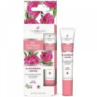 FLOSLEK Żel ze świetlikiem i PEONIĄ do powiek i pod oczy 15 ml [tubka]
