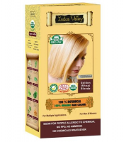 INDUS VALLEY Ziołowa farba z henną ZŁOCISTY BLOND 100% ekologiczna 120g