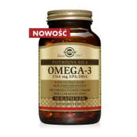 SOLGAR OMEGA 3 potrójna siła 1764 mg 50 kapsułek