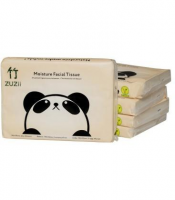 ZUZII Bambusowe chusteczki higieniczne z balsamem 40 sztuk